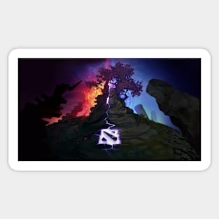 Dota Dire vs Radiant - Best selling Sticker